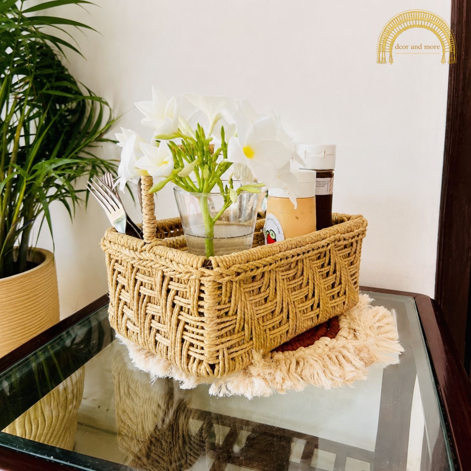 jute cutlery basket jute cutlery basket