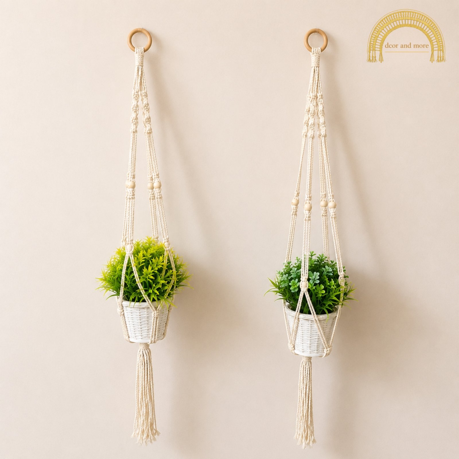 macramé rope planter hanger macramé rope planter hanger