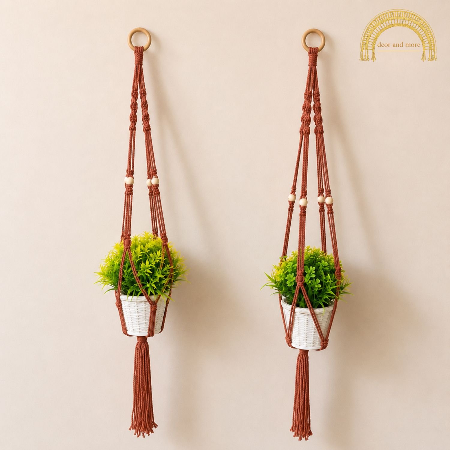 macramé rope planter hanger macramé rope planter hanger