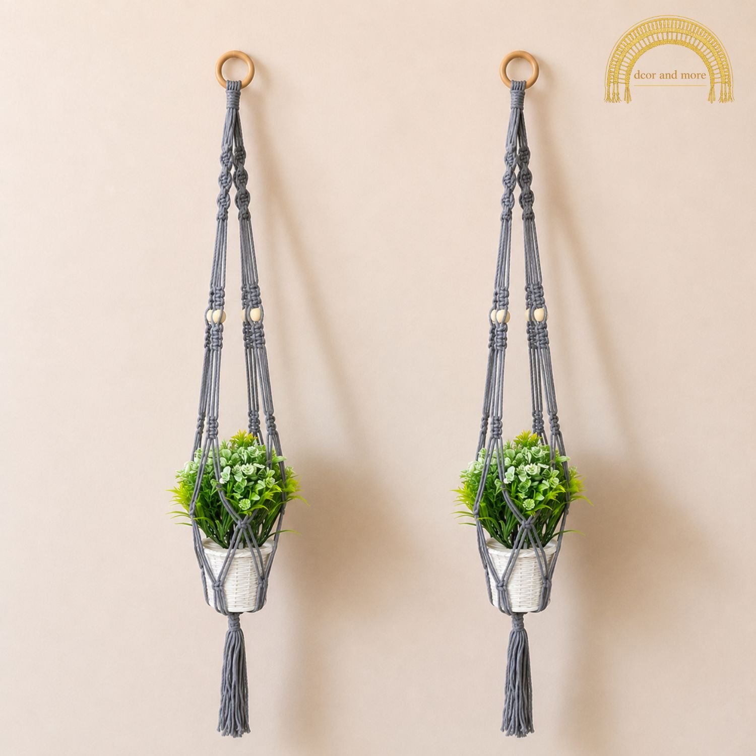 macramé rope planter hanger macramé rope planter hanger