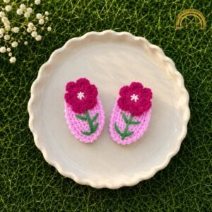 crochet berry blossom hair clips front 1.jpg
