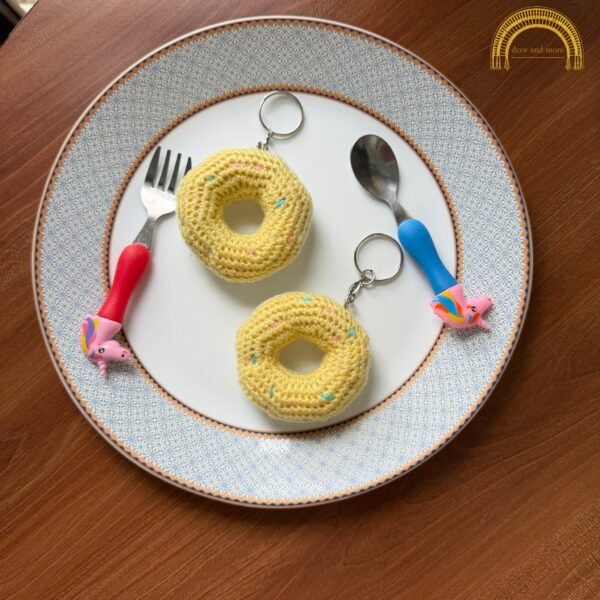 Donut Keychain