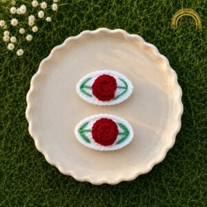 crochet rose hair clip front and back 1.jpg