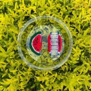 crochet clutcher watermelon pop
