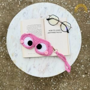 googly eyes glasses eye wear holder pink