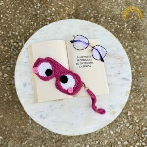 googly eyes glasses eye wear holder hot pink