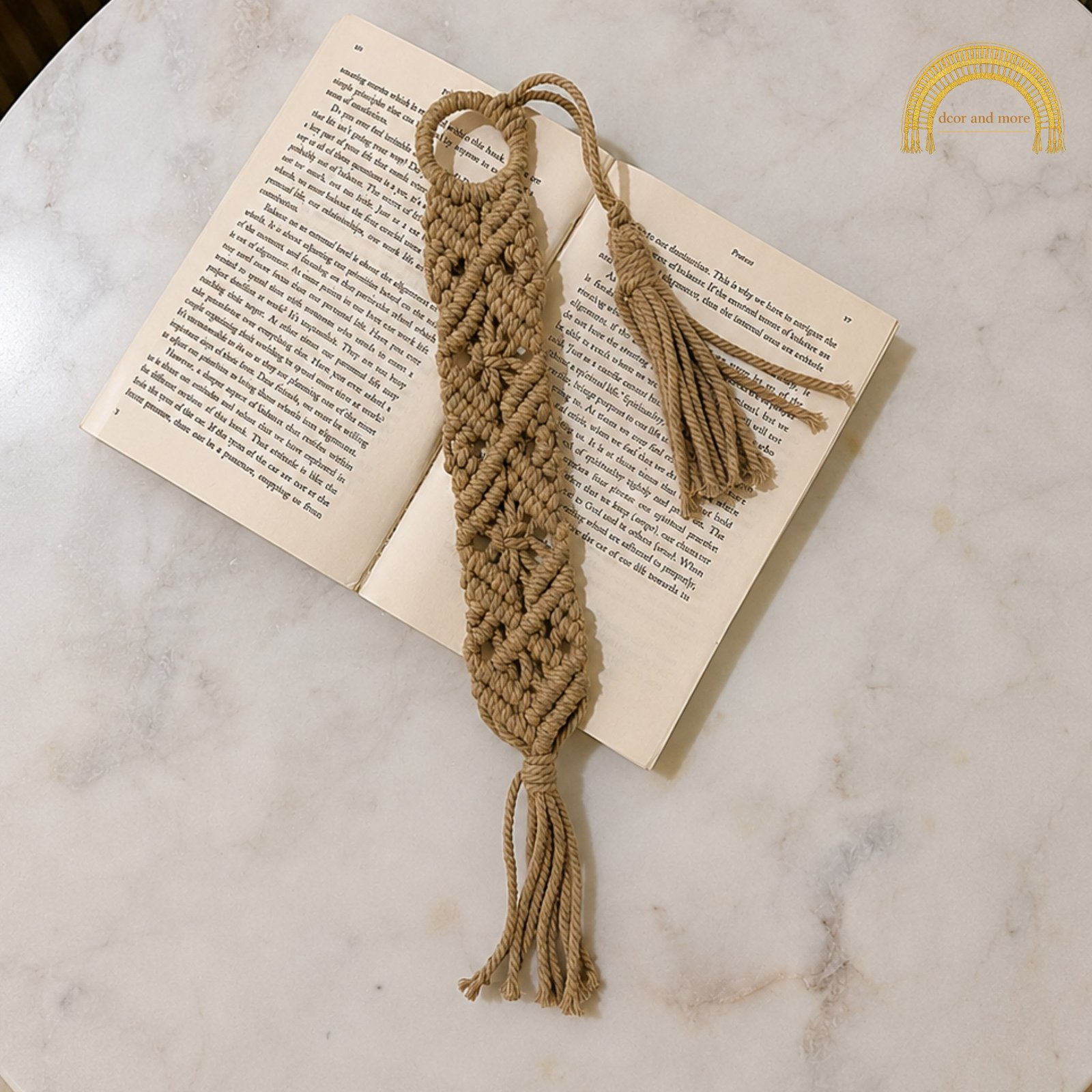 macramé bookmark macramé bookmark