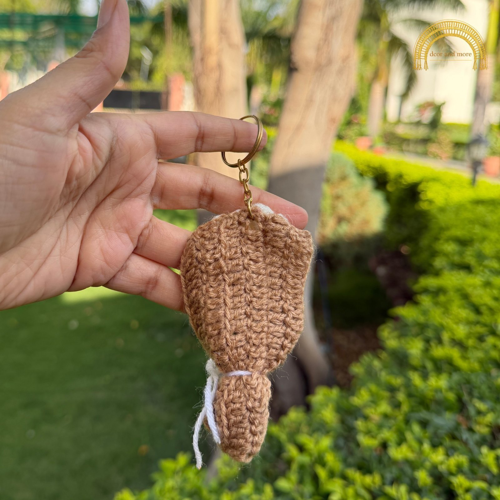 single flower bouquet crochet keychain single flower bouquet crochet keychain