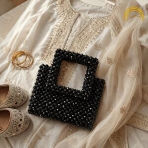 the midnight pearl purse
