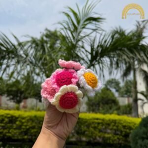 floral hair ties (5)