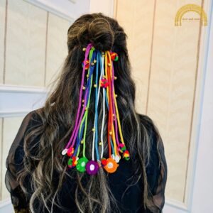 rainbow multicolour with mirror hangings