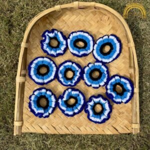 evil eye scrunchie